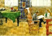 Carl Larsson Esbjorn i lanstolen oil painting